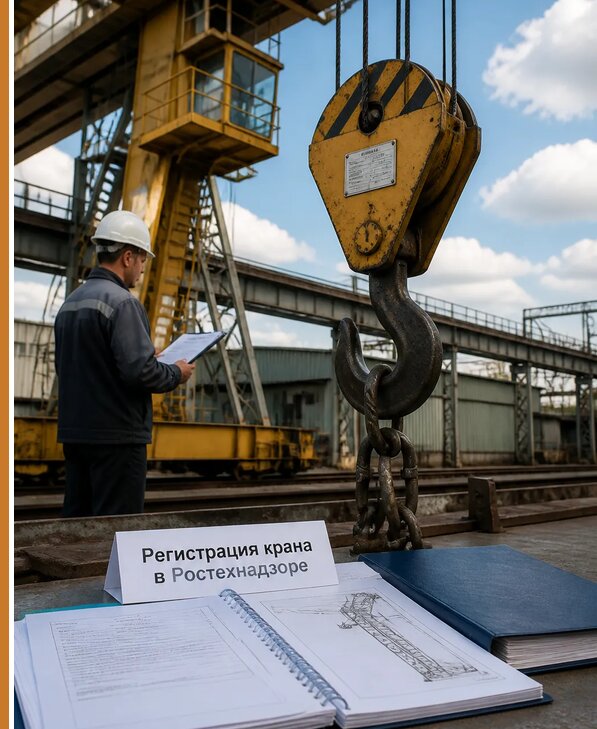 Регистрация крана в Ростехнадзоре в Клинцах от 15594 р. | Авеста ОТиПБ